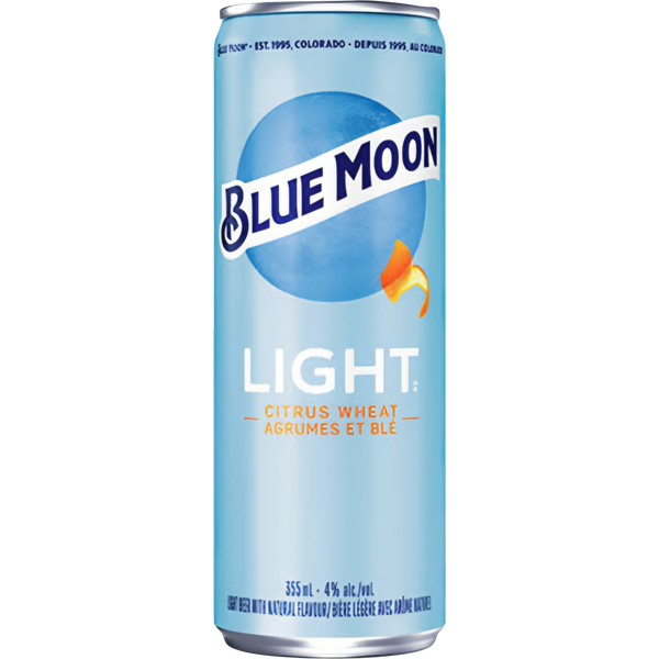 Blue moon Blue moon light citrus wheat 4.0%