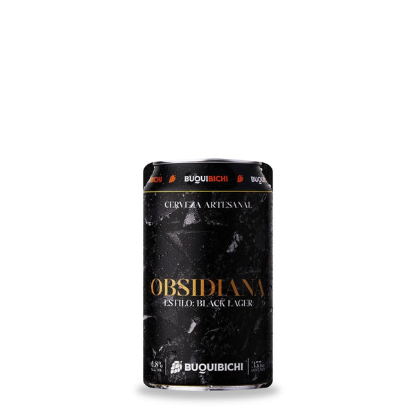Buquibichi Obsidiana 4.8% lata 355 ml Black Lager