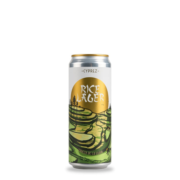 Cyprez Rice Lager 4.5% lata 473 ml Japanese Rice Lager