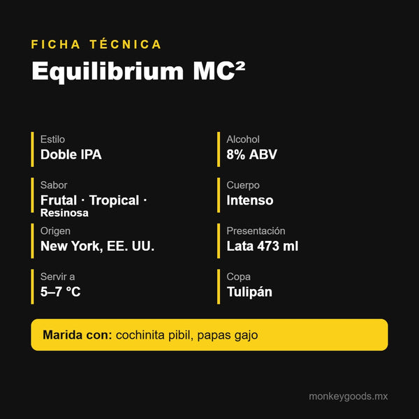 Ficha técnica Equilibrium MC²