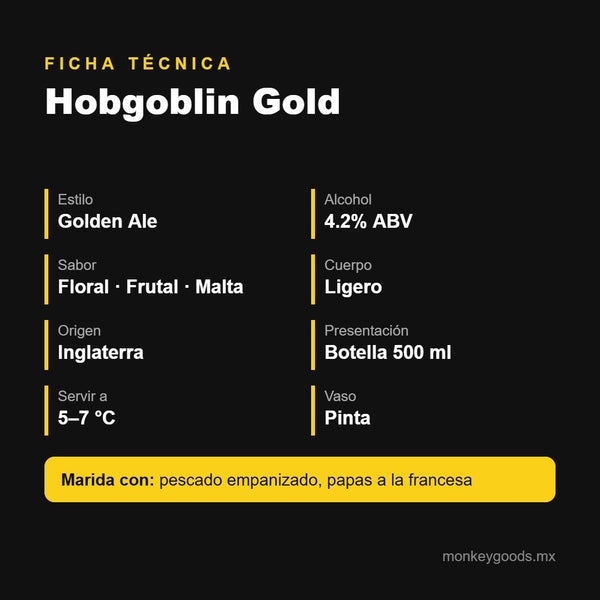 Ficha técnica Hobgoblin Gold
