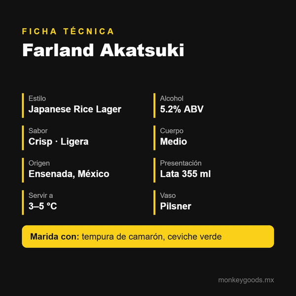 Ficha técnica Farland Akatsuki