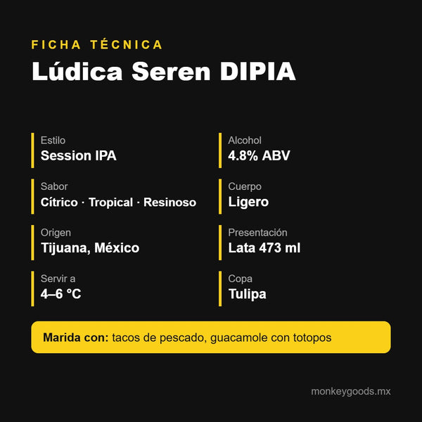Ficha técnica Lúdica Seren DIPIA
