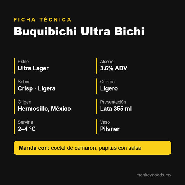 Ficha técnica Buquibichi Ultra Bichi