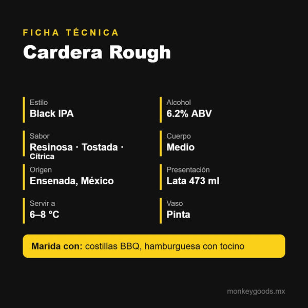 Ficha técnica Cardera Rough