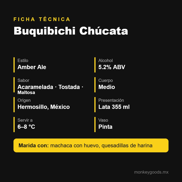 Ficha técnica Buquibichi Chúcata