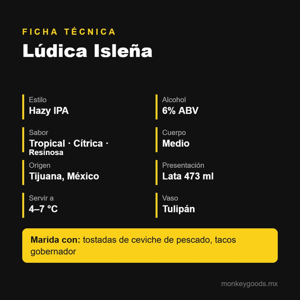 Ficha técnica Lúdica Isleña