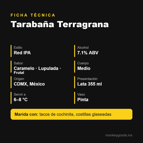 Ficha técnica Tarabaña Terragrana