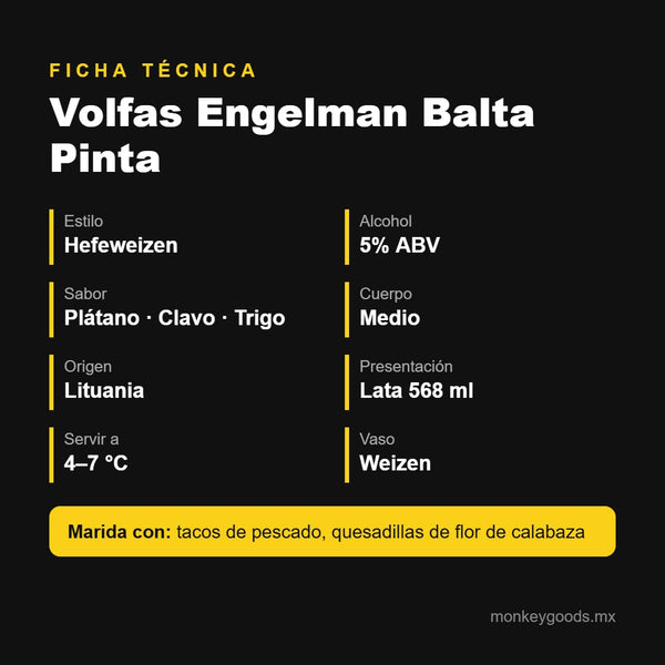Ficha técnica Volfas Engelman Balta Pinta