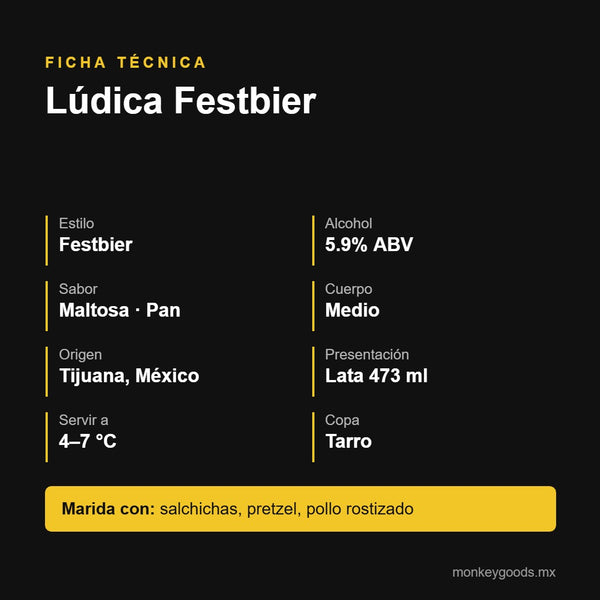 Ficha técnica Lúdica Festbier