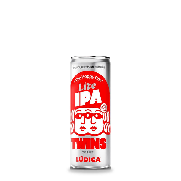 Lúdica Twins Lite IPA 3.5% lata sleek 355 ml Light IPA