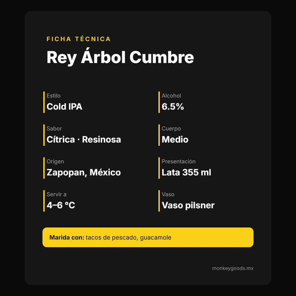 Ficha técnica Rey Árbol Cumbre