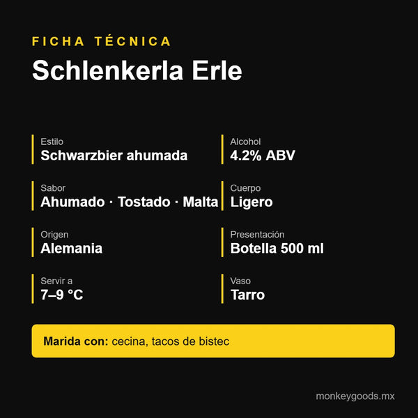 Ficha técnica Schlenkerla Erle