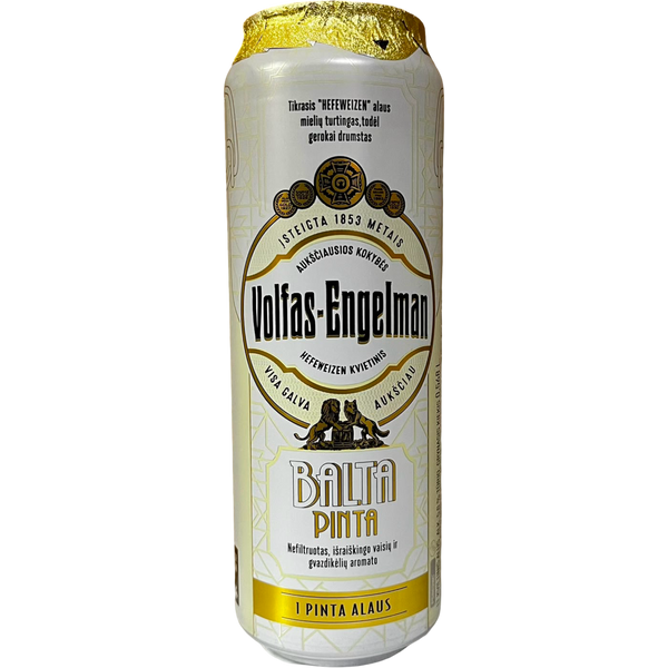 Volfas Engelman Balta Pinta 5%