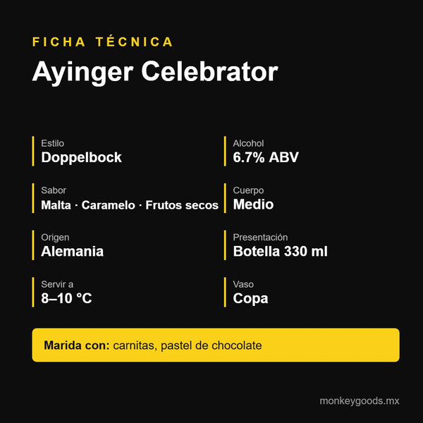 Ficha técnica Ayinger Celebrator