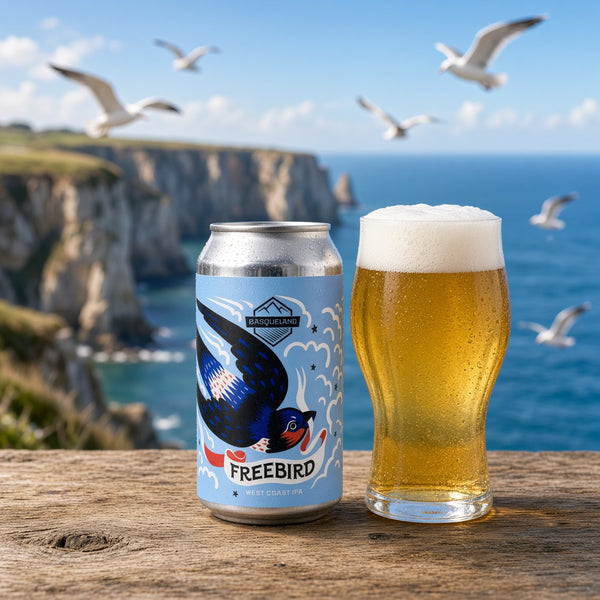 Basqueland Freebird servida en su copa