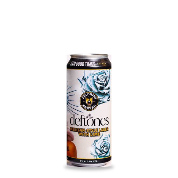 Belching Beaver Día de los Deftones 5% lata 473 ml Mexican-Style Lager con limón