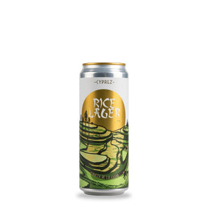 Cyprez Rice Lager 4.5% lata 473 ml Japanese Rice Lager