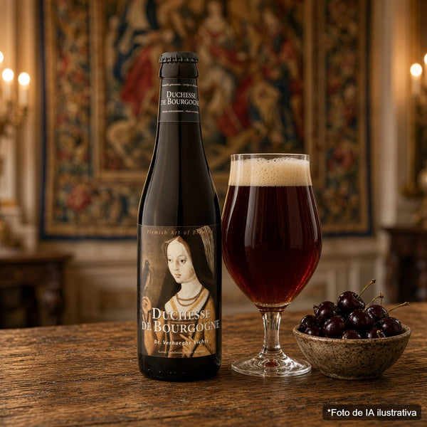 Duchesse de Bourgogne servida en su vaso
