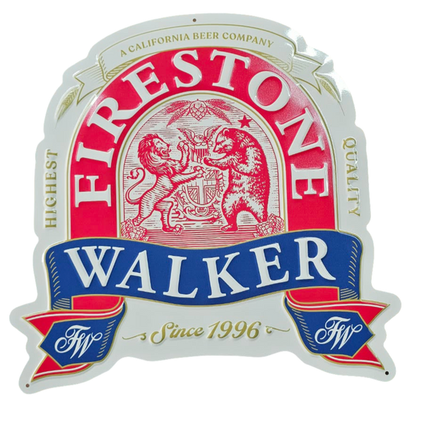 Firestone Walker Placa de Metal Decorativa
