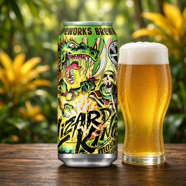 Pipeworks Lizard King servida en su copa