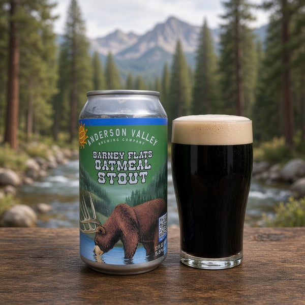 Anderson Valley Barney Flats servida en su copa