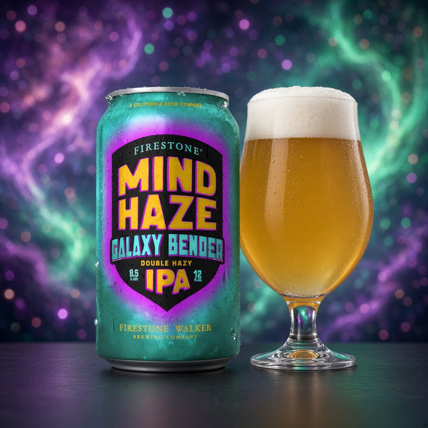 Firestone Mind Haze Galaxy Bender servida en su copa