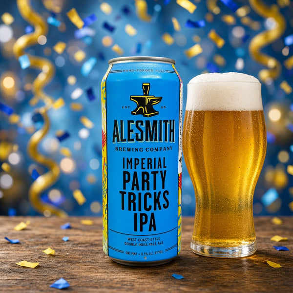 AleSmith Imperial Party Tricks servida en su copa