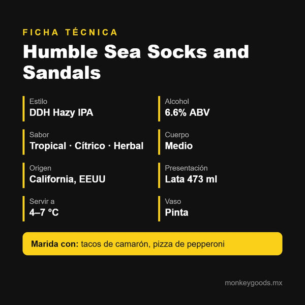 Ficha técnica Humble Sea Socks and Sandals