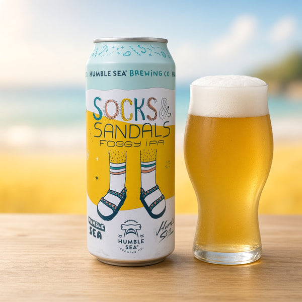 Humble Sea Socks and Sandals servida en su copa