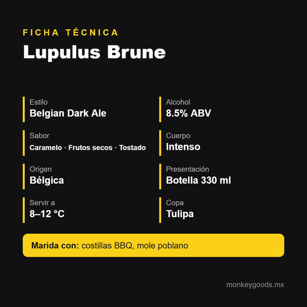 Ficha técnica Lupulus Brune