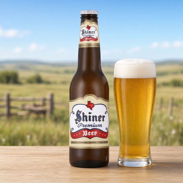 Shiner Premium servida en su copa