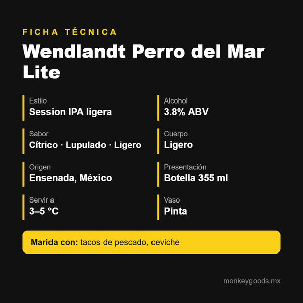 Ficha técnica Wendlandt Perro del Mar Lite
