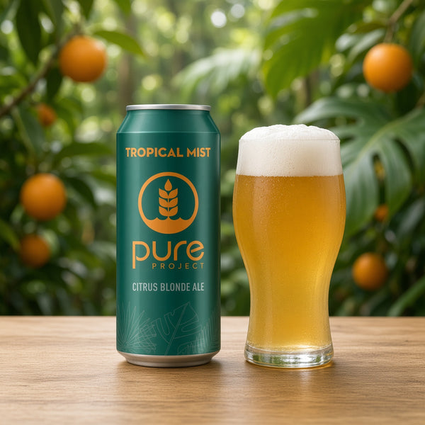 Pure Project Tropical Mist servida en su copa