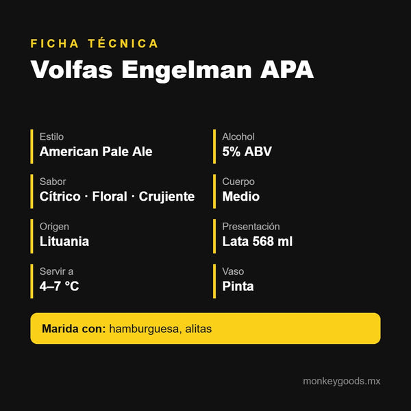 Ficha técnica Volfas Engelman APA