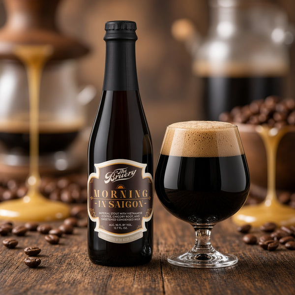 The Bruery Morning in Saigon servida en su copa