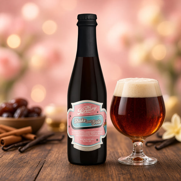 The Bruery Shake and Date servida en su copa