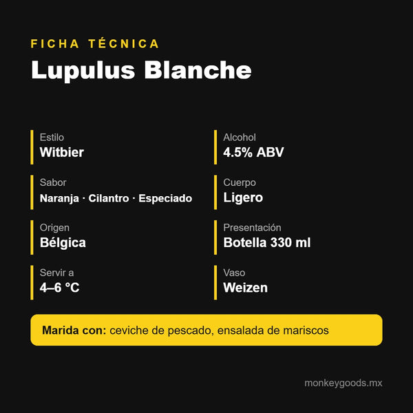 Ficha técnica Lupulus Blanche