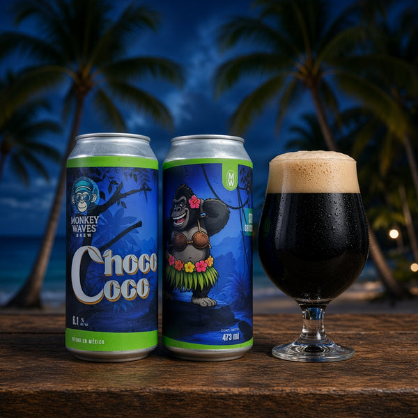 Monkey Waves Choco Coco servida en su copa