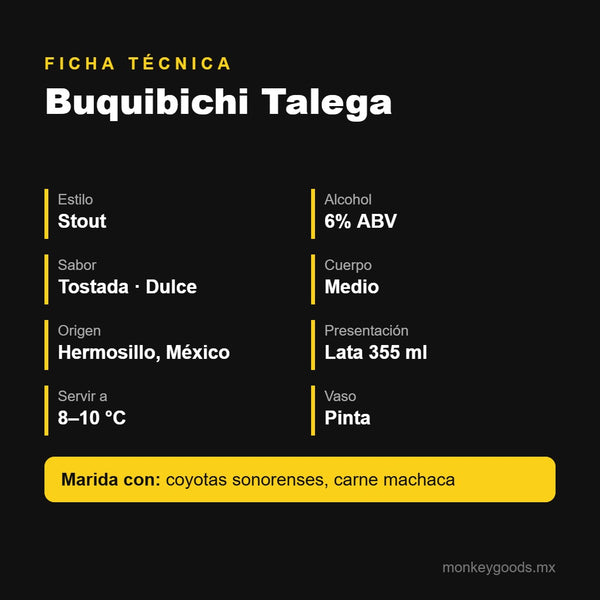Ficha técnica Buquibichi Talega