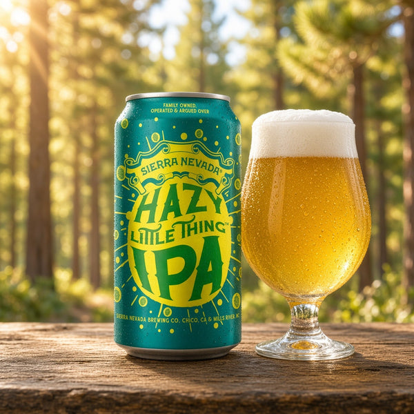 Sierra Nevada Hazy Little Thing servida en su copa