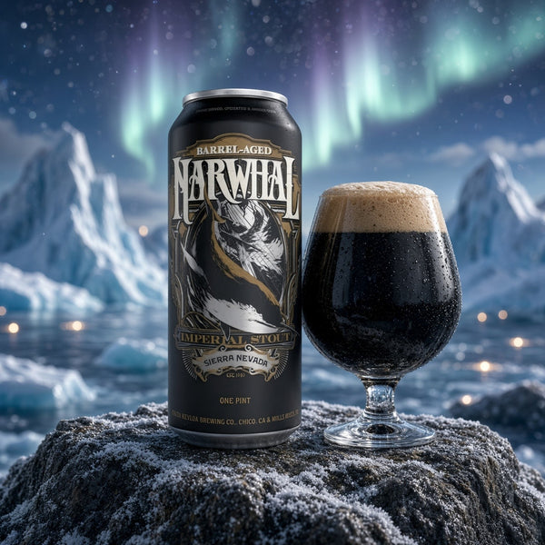 Sierra Nevada Narwhal servida en su copa
