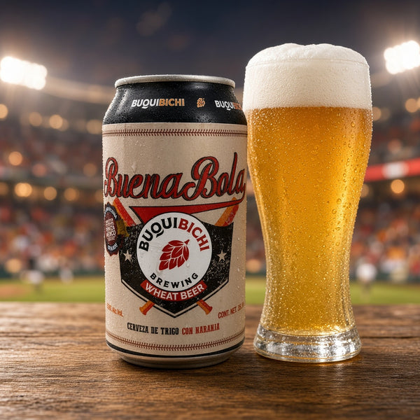 Buquibichi Naranjeros Buena Bola servida en su copa