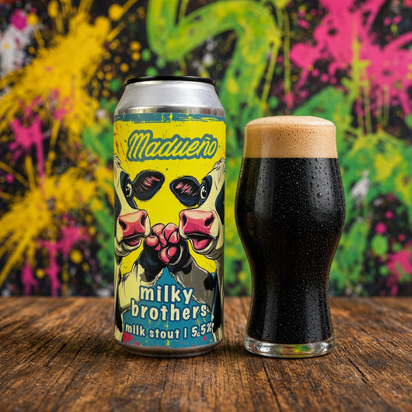 Madueño Milky Brothers servida en su copa