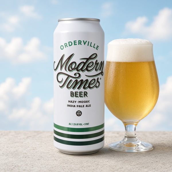 Modern Times Orderville servida en su copa