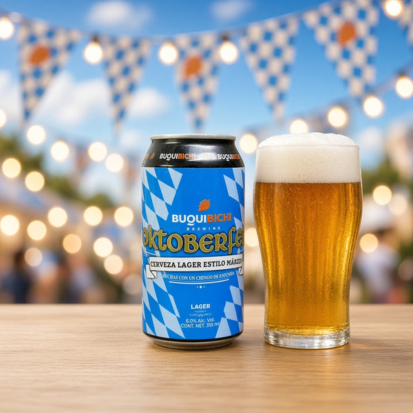 Buquibichi Oktoberfest servida en su copa