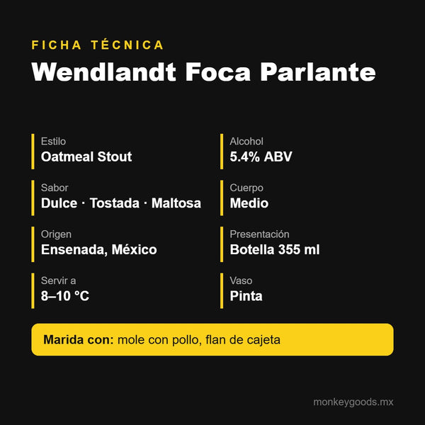 Ficha técnica Wendlandt Foca Parlante