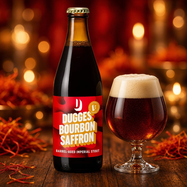 Dugges Bourbon Saffron servida en su copa