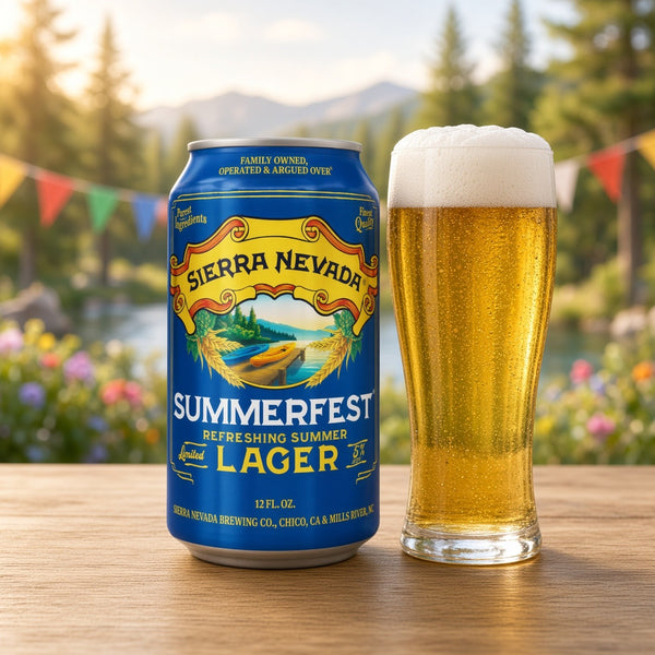 Sierra Nevada Summerfest servida en su copa