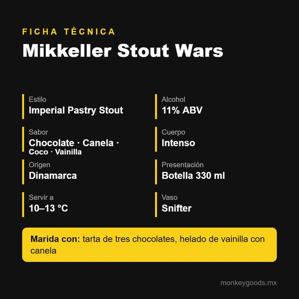 Ficha técnica Mikkeller Stout Wars